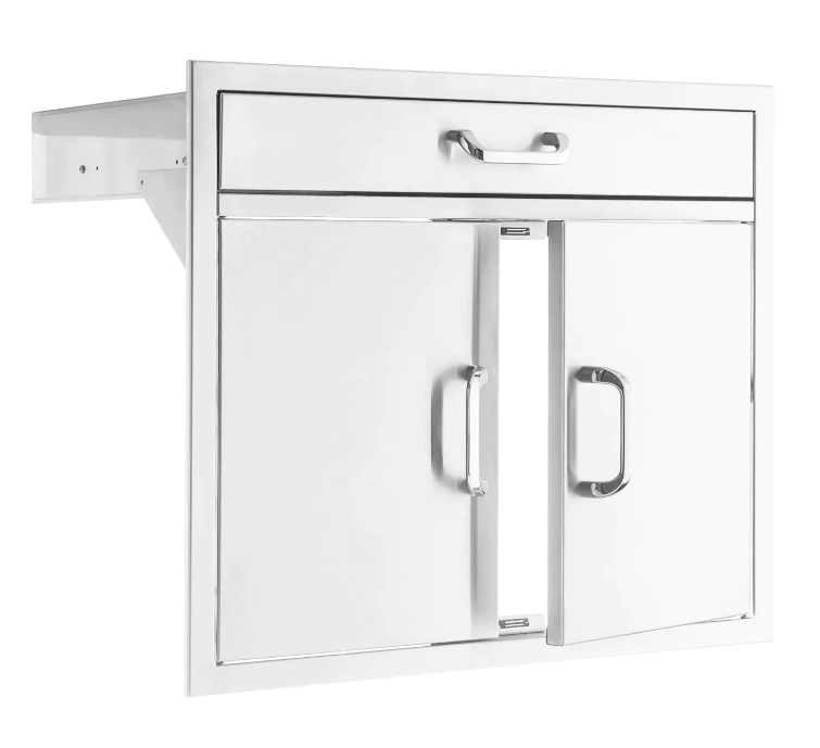 PCM 260 Series 30 Inch Double Door & Drawer Combo