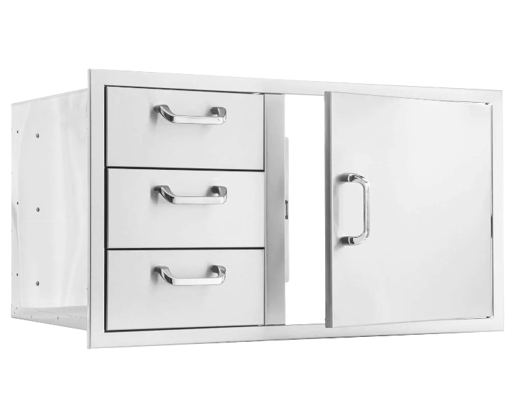 PCM 260 Series 39 Inch Door & Triple Drawer Combo (Reversible)