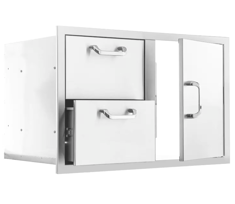 PCM 260 Series 32 Inch Door & Double Drawer Combo (Reversible)